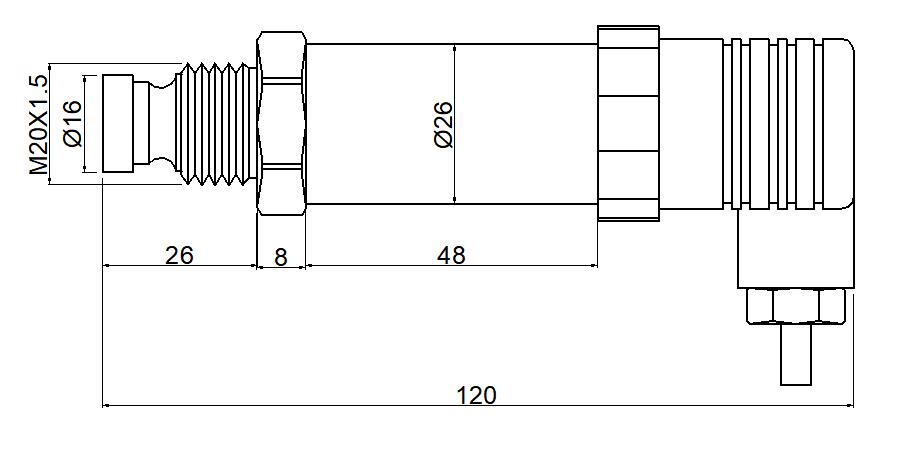 平膜黄瓜软件下载传感器尺寸图 平膜黄瓜软件下载传感器尺寸图